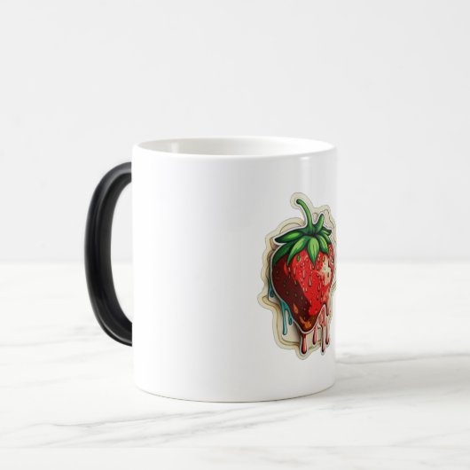 Strawberry-Tasse Verwandlungstasse (Vorderseite Links)