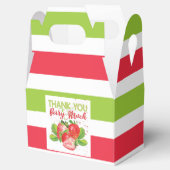 Strawberry Thema Geburtstag Danke, Berry Much Geschenkschachtel (Geöffnet)