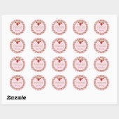 Strawberry Theme Fevor Sticker (Blatt)