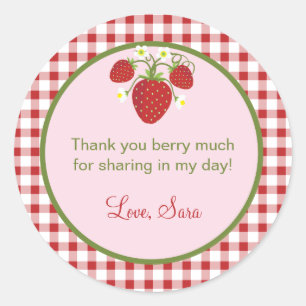 Strawberry Theme Fevor Sticker
