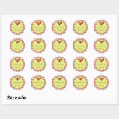 Strawberry Theme Fevor Sticker (Blatt)