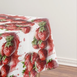 Strawberry Themed Tabeltuch-Wohngestaltung Tischdecke