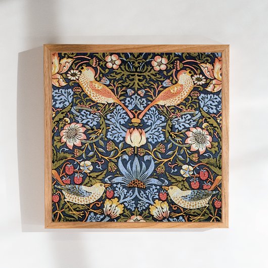 Strawberry Thief Bird Textile William Morris Poster