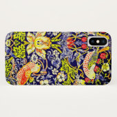 Strawberry Thief Birds William Morris Case-Mate iPhone Hülle (Rückseite (Horizontal))
