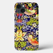 Strawberry Thief Birds William Morris Case-Mate iPhone Hülle (Rückseite)