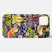 Strawberry Thief Birds William Morris Case-Mate iPhone Hülle (Rückseite (Horizontal))