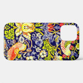Strawberry Thief Birds William Morris Case-Mate iPhone Hülle (Rückseite (Horizontal))