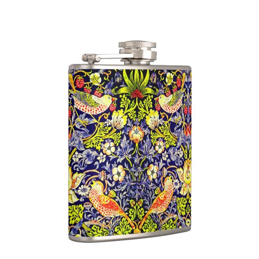 Strawberry Thief Birds William Morris Flachmann (Rechts)