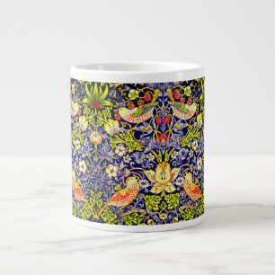 Strawberry Thief Birds William Morris Jumbo-Tasse
