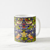 Strawberry Thief Birds William Morris Kaffeetasse (VorderseiteRechts)