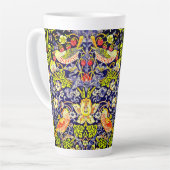 Strawberry Thief Birds William Morris Milchtasse (Linke Ecke)