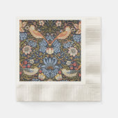 Strawberry Thief Birds William Morris Serviette (Vorderseite)