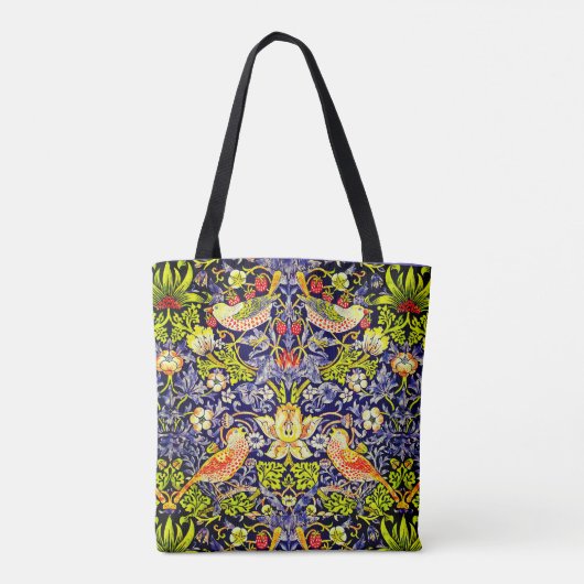 Strawberry Thief Birds William Morris Tasche (Rückseite)