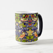 Strawberry Thief Birds William Morris Verwandlungstasse (VorderseiteRechts)
