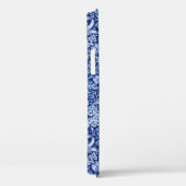 Strawberry Thief Blue Monotone, William Morris Case-Mate iPhone Hülle (Rückseite / Rechts)