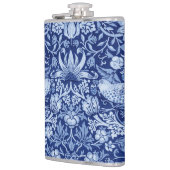 Strawberry Thief Blue Monotone, William Morris Flachmann (Links)