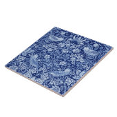 Strawberry Thief Blue Monotone, William Morris Fliese (Seite)