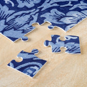 Strawberry Thief Blue Monotone, William Morris Puzzle (Seite)