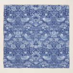 Strawberry Thief Blue Monotone, William Morris Schal<br><div class="desc">William Morris (24. März 1834 - 3. Oktober 1896) war ein britischer Textilingenieur, Dichter, Romanautor, Übersetzer und sozialistischer Aktivist, der mit der British Arts and Crafts Movement assoziiert ist. Er trug maßgeblich zur Wiederbelebung der traditionellen britischen Textilkunst und -methoden bei. Seine literarischen Beiträge trugen dazu bei, das moderne Fantasy-Genre zu...</div>