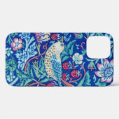 Strawberry Thief Blue, William Morris Case-Mate iPhone Hülle (Rückseite (Horizontal))