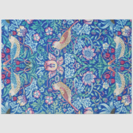 Strawberry Thief Blue, William Morris Tissue Seidenpapier