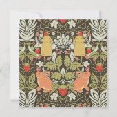 Strawberry thief Bunnies pattern (Vorderseite)