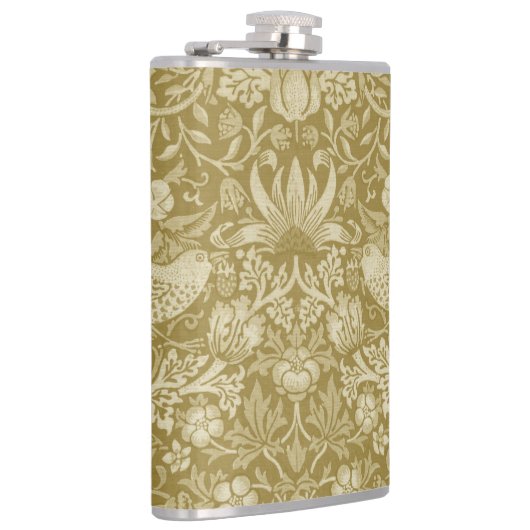 Strawberry Thief Gold, William Morris Flachmann (Rechts)