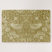 Strawberry Thief Gold, William Morris Puzzle (Horizontal)