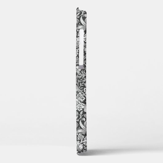 Strawberry Thief Gray, William Morris Case-Mate iPhone Hülle (Rückseite / Links)