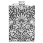 Strawberry Thief Gray, William Morris Flachmann (Vorderseite)