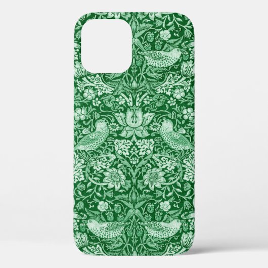 Strawberry Thief Green, William Morris Case-Mate iPhone Hülle (Rückseite)