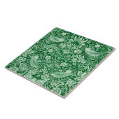 Strawberry Thief Green, William Morris Fliese (Seite)