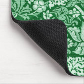 Strawberry Thief Green, William Morris Mousepad (Ecke)
