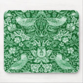 Strawberry Thief Green, William Morris Mousepad (Vorne)