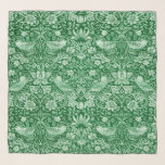 Strawberry Thief Green, William Morris Schal<br><div class="desc">William Morris (24. März 1834 - 3. Oktober 1896) war ein britischer Textilingenieur, Dichter, Romanautor, Übersetzer und sozialistischer Aktivist, der mit der British Arts and Crafts Movement assoziiert ist. Er trug maßgeblich zur Wiederbelebung der traditionellen britischen Textilkunst und -methoden bei. Seine literarischen Beiträge trugen dazu bei, das moderne Fantasy-Genre zu...</div>
