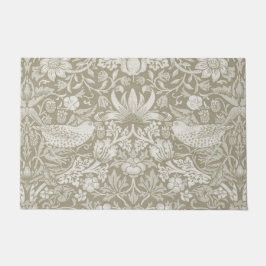 Strawberry Thief Ivory, William Morris Fußmatte