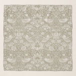 Strawberry Thief Ivory, William Morris Schal<br><div class="desc">William Morris (24. März 1834 - 3. Oktober 1896) war ein britischer Textilingenieur, Dichter, Romanautor, Übersetzer und sozialistischer Aktivist, der mit der British Arts and Crafts Movement assoziiert ist. Er trug maßgeblich zur Wiederbelebung der traditionellen britischen Textilkunst und -methoden bei. Seine literarischen Beiträge trugen dazu bei, das moderne Fantasy-Genre zu...</div>