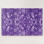 Strawberry Thief Lila, William Morris Puzzle (Horizontal)