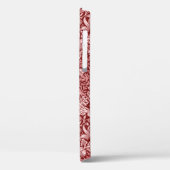 Strawberry Thief Maroon, William Morris Case-Mate iPhone Hülle (Rückseite / Links)