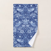 Strawberry Thief Monotone, William Morris Badhandtuch Set (Handtuch)
