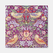 Strawberry Thief Red, William Morris Magnet (Vorne)