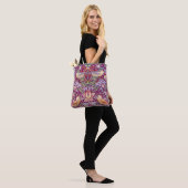Strawberry Thief Red, William Morris Tasche (Am Model)