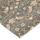 Strawberry Thief von William Morris Chocolate Kurzer Tischläufer (Ecke)