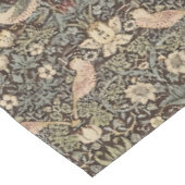 Strawberry Thief von William Morris Chocolate Tischdecke (Schrägansicht)