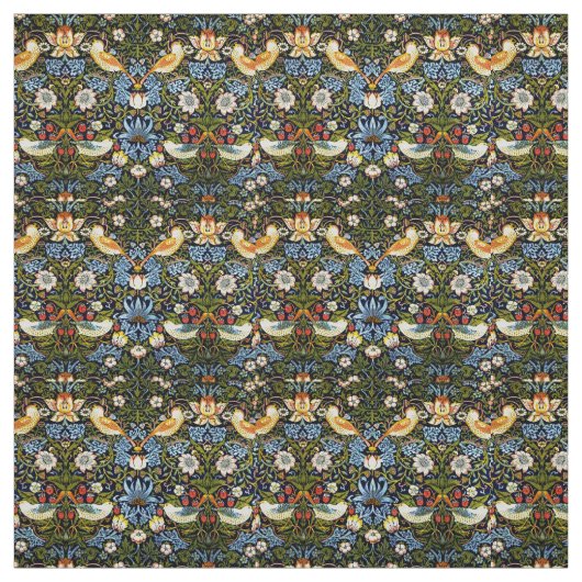 Strawberry Thief von William Morris Fabric Stoff (Muster)