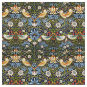 Strawberry Thief von William Morris Fabric Stoff (Nahaufnahme)