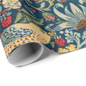 Strawberry Thief von William Morris Geschenkpapier (Rolleneckpunkt)