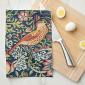 Strawberry Thief von William Morris Geschirrtuch (Viertel Falte)