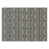 Strawberry Thief von William Morris Indigo Mineral Tischdecke (Vorderseite (Horizontal))