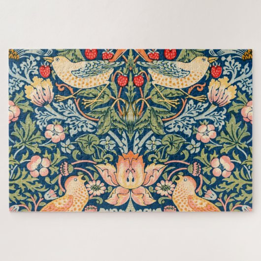Strawberry Thief (von William Morris) Jigsaw Puzzl Puzzle (Horizontal)